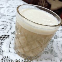 A picture of Protein shake made at home.