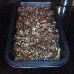 A picture of easy sloppy joe casserole.