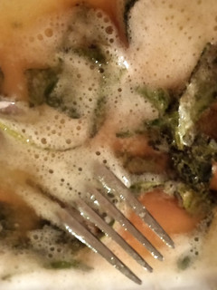 A picture of Brown butter sage sauce.