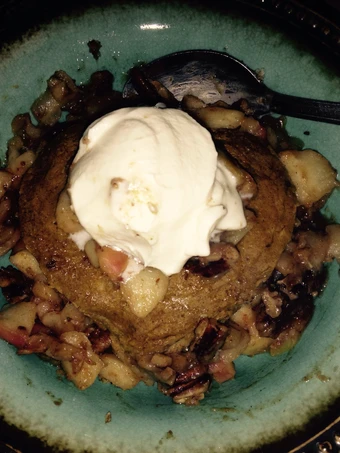 Recipe Caramel Apple Pecan Pumpkin Protein Pie Individual,  Clean the So Delicious Makes you drool