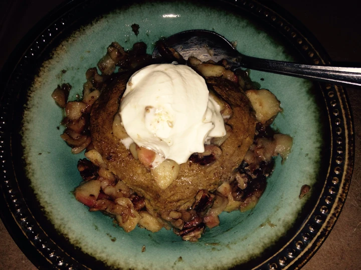 Recipe Caramel Apple Pecan Pumpkin Protein Pie Individual,  Clean the So Delicious Makes you drool