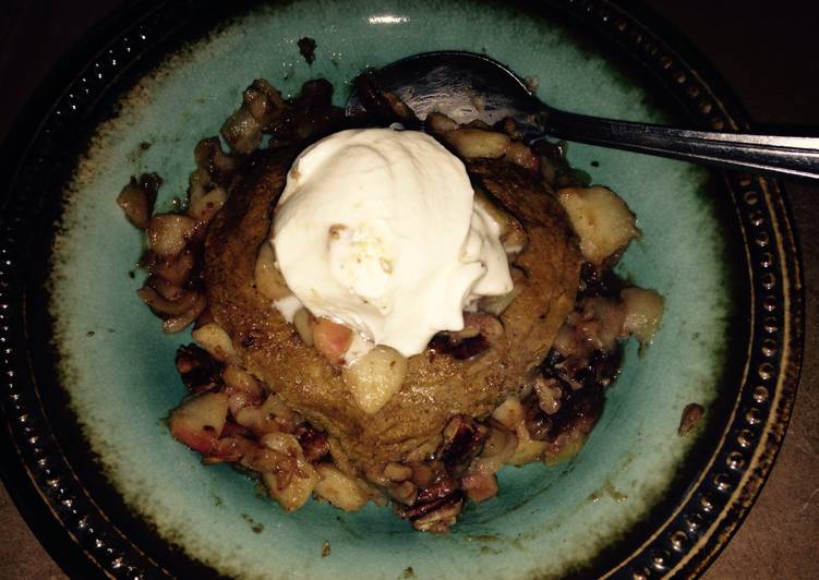 Step-by-Step Guide to Make Speedy Caramel Apple Pecan Pumpkin Protein Pie Individual,  Clean