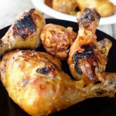 A picture of Clay Pot BBQ Braise Chicken With Thai Herbs.