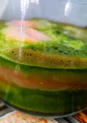 A picture of Vegetable juice.