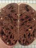 Almond Coffee Choco Sourdough Bread