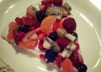 How to Recipe Yummy Easy fruit pizza