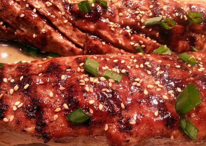 Hoisin Grilled Pork Tenderloin