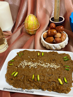 عکسی از دستور سمنوی خانگی با آرد جوانه گندم
