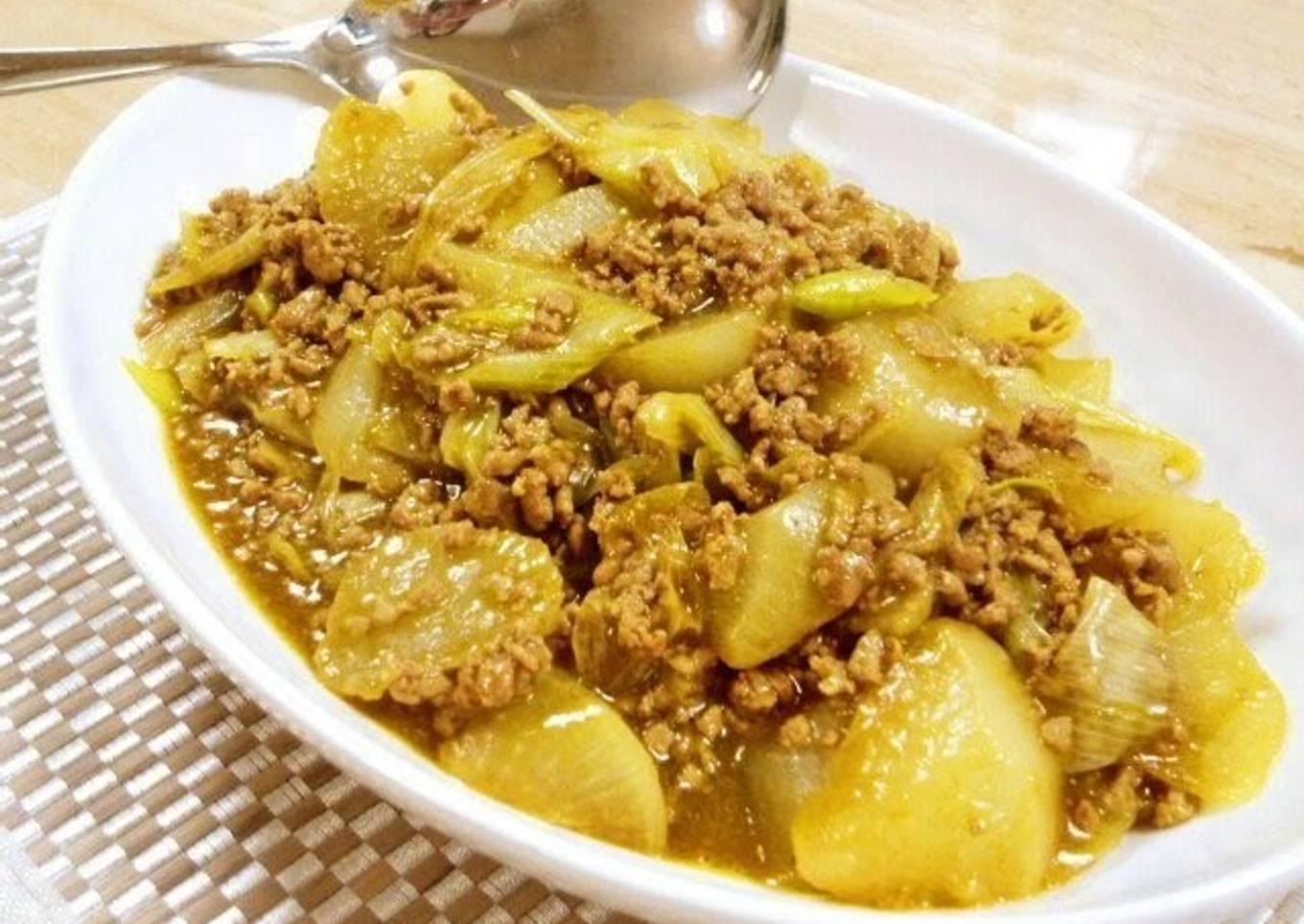 Light saboro nanban curry and daikon radish