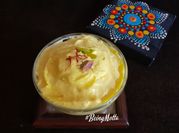 A picture of kesar yoghurt