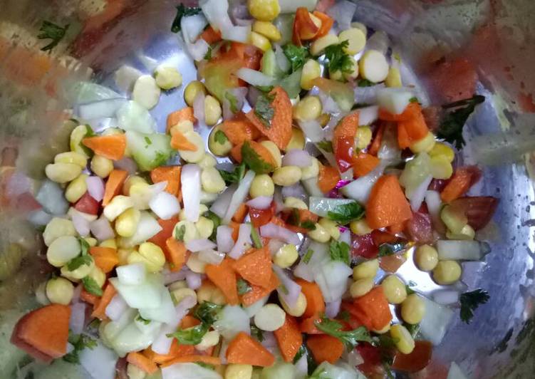 Simple Way to Prepare Favorite Chana Dal Salad