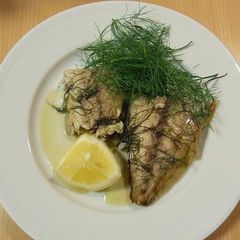 Grilled Mackerel with Fennel A picture of Grilled Mackerel with Fennel.