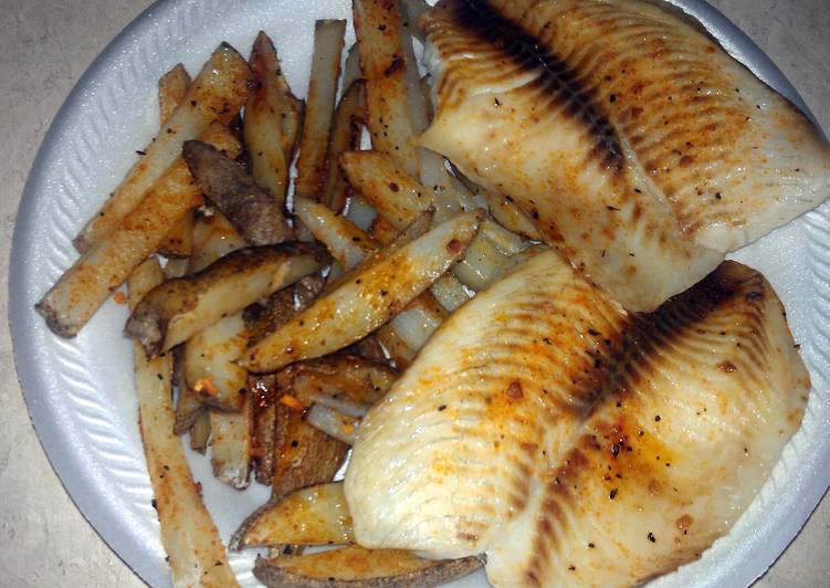 Steps to Prepare Ultimate fish and fries