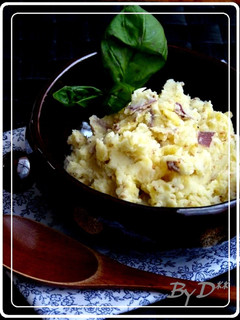 A picture of Mashed Sweet Potatoes- For Bentos Too.
