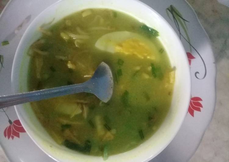 Cara Gampang Menyiapkan Resep soto ayam, Sempurna