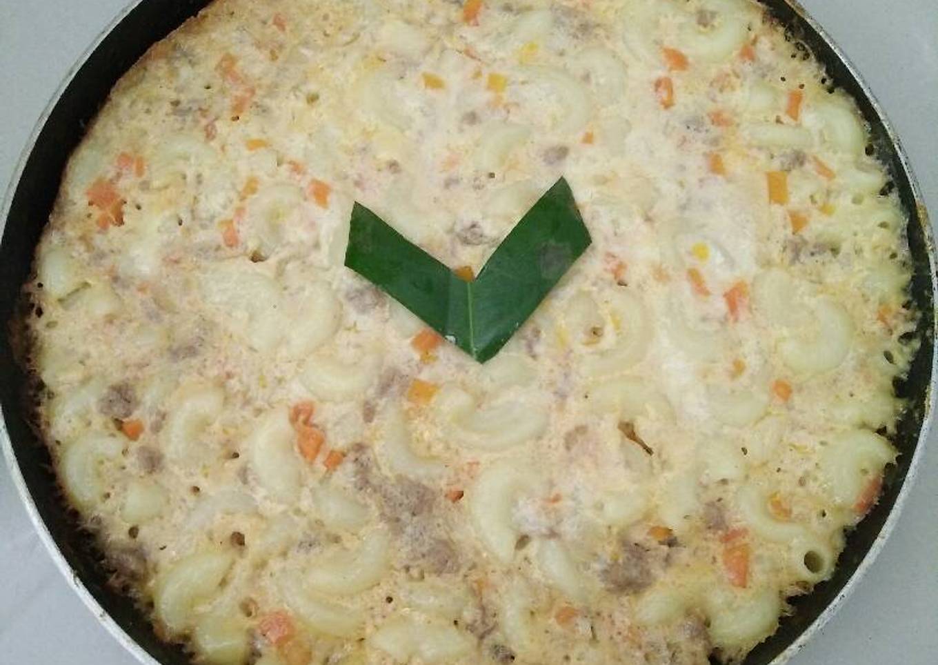 Schotel Macaroni Panggang Yummy (with Teflon)