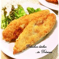 A picture of Easy in a Frying Pan! Pan-Fried Chicken Tenderloins with Umeboshi Plums.