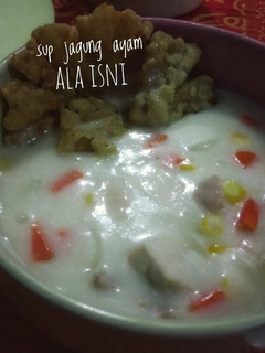 Foto resep Sup jagung ayam