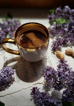 عکسی از دستور کافی اند پینات(قهوه بادام زمینی)