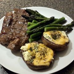 A picture of Juicy Rib Eye Steak (Braai).