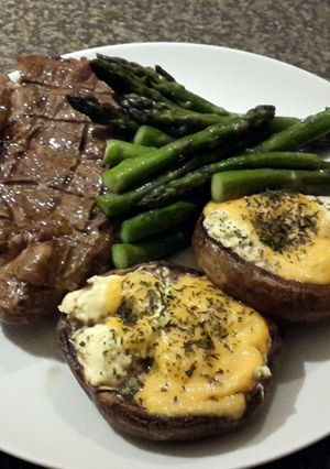 A picture of Juicy Rib Eye Steak (Braai).