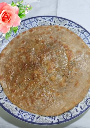 A picture of Spicy Mooli (Radish) Ka Paratha.