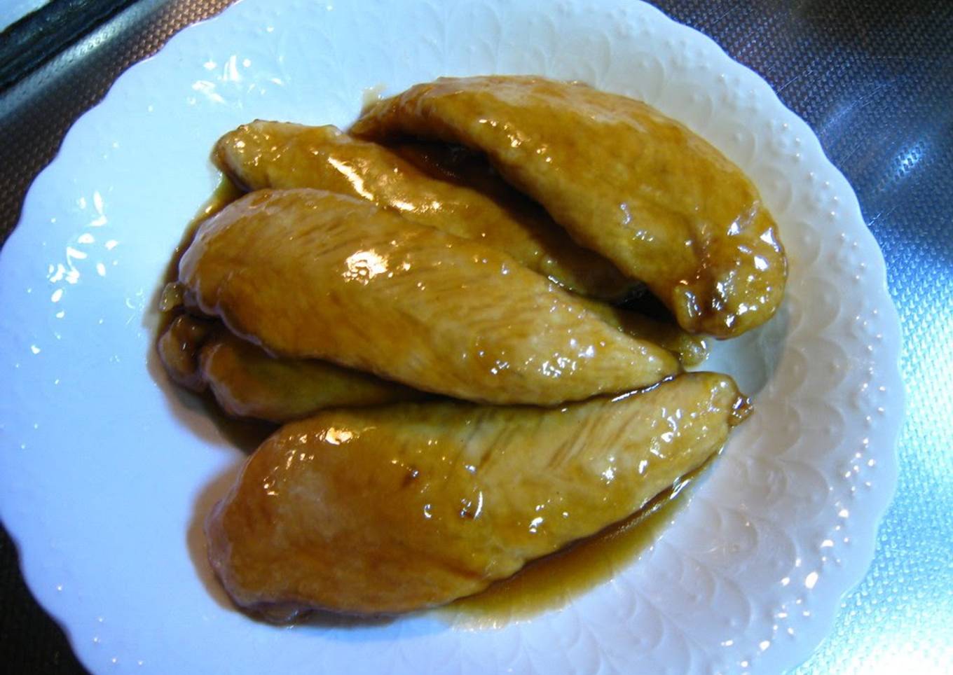 Lemon-Simmered Chicken Tenders