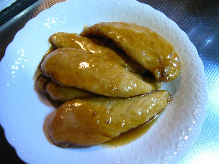 Easy Steps to Prepare Recipe Lemon-Simmered Chicken Tenders that is Perfect, Tasty}