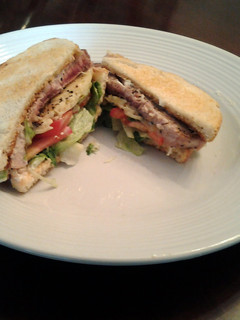 A picture of Fresh Tuna Melt Sandwich.