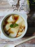 Kembang Tahu Saus Jahe (Puding Susu Kedelai)
