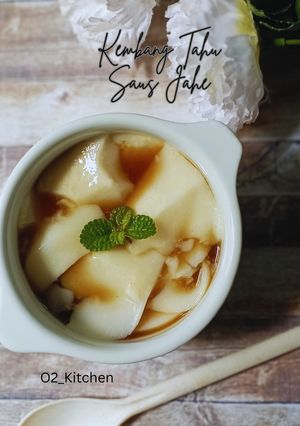 Foto resep Kembang Tahu Saus Jahe (Puding Susu Kedelai)