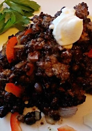 A picture of Truly Dirty Rice.