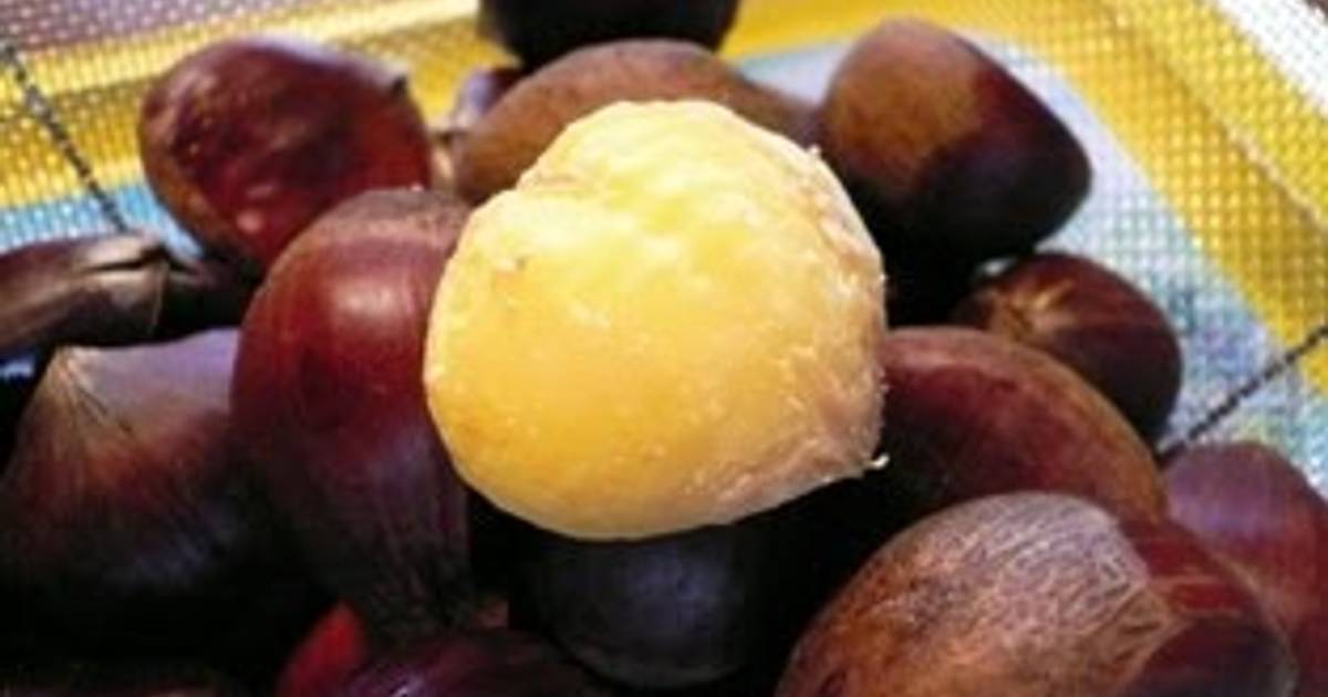 Easily Peel Chestnuts with a Pressure Cooker Recipe by cookpad.japan ...