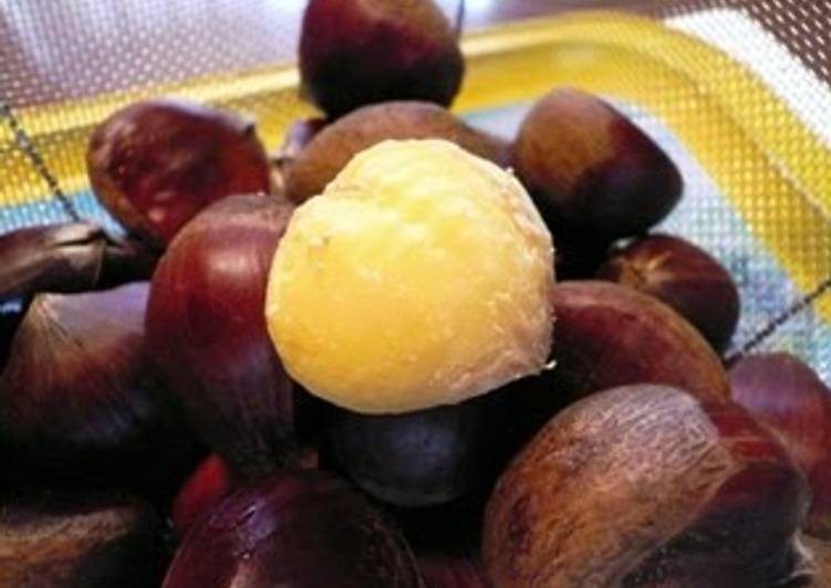 Recipe: Delicious Easily Peel Chestnuts with a Pressure Cooker