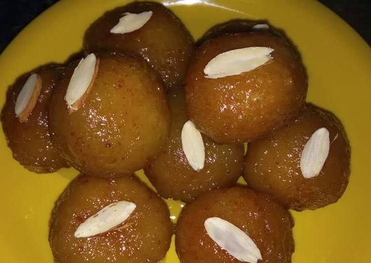 Steps to Prepare Perfect Leftover rice Gulab jamun