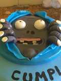 Bizcochuelo de vainilla “torta zombi”