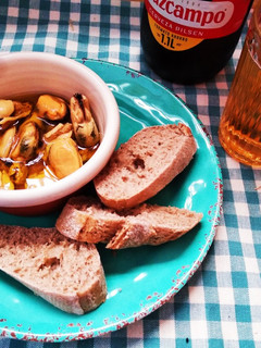 Una foto de Mejillones en escabeche