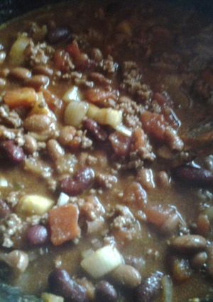 A picture of Crockpot Chili.