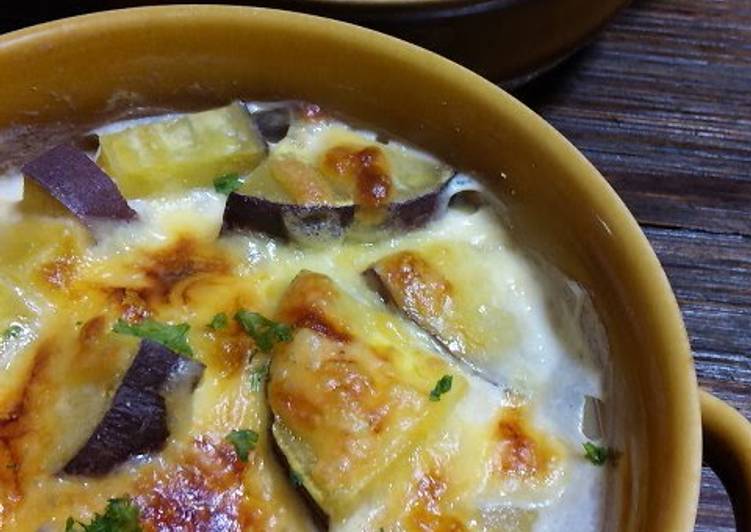 Easiest Way to Make Homemade Simple Four Ingredient Soup Au Gratin