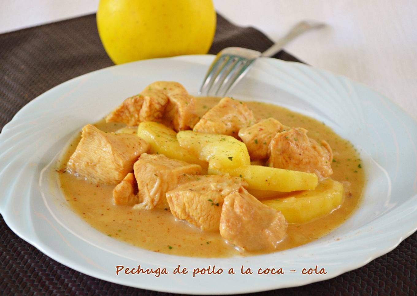 Pechuga de pollo a la coca - cola (Thermomix)