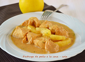 Foto principal de Pechuga de pollo a la coca - cola (Thermomix)