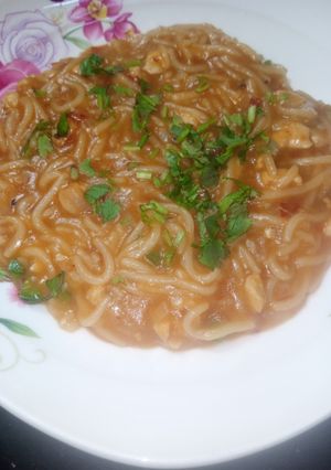 A picture of Chilli Spaghetti 🍝.