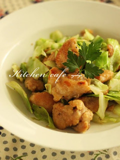 A picture of Cabbage and Chicken Asian Stir-fry.