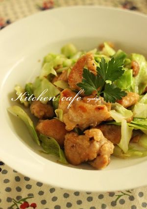 A picture of Cabbage and Chicken Asian Stir-fry.