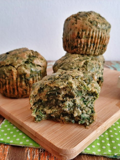 Foto di Muffin agli spinaci