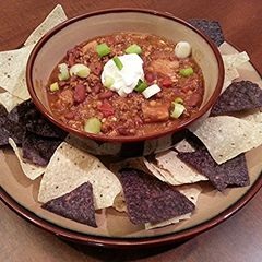 A picture of Get in my (Pork) Belly Chili.