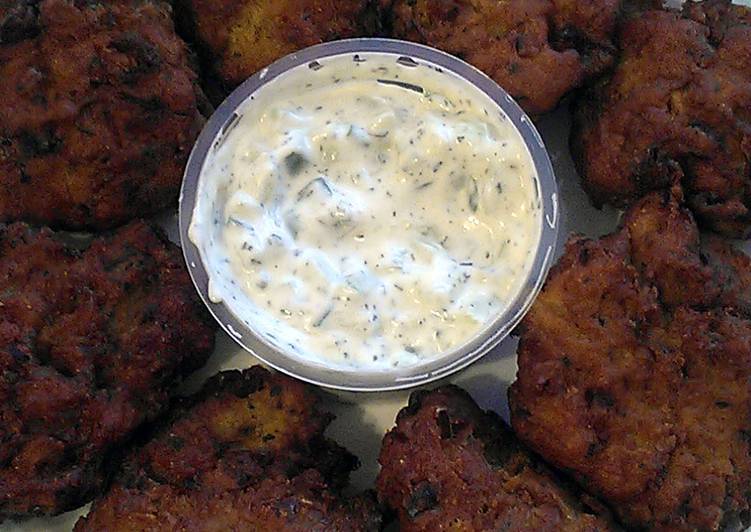 Recipe of Homemade Vickys Onion Bhajis, GF DF EF SF NF