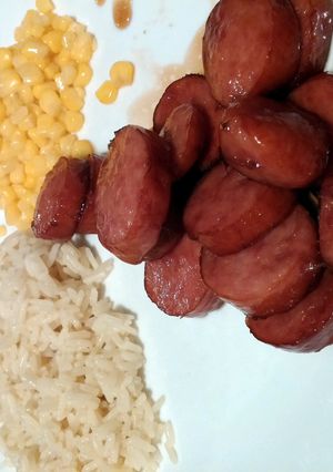 A picture of sweet kielbasa.