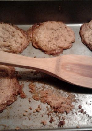 A picture of easy to make peanut butter cookies.