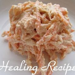 A picture of Carrot Tofu Salad (Shira-ae) Macrobiotic Recipe.